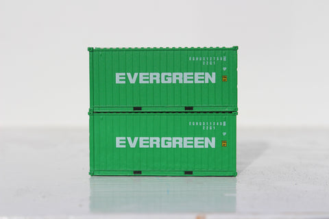 Evergreen 20' Std. height containers with Magnetic system, Corrugated-side. JTC-205346