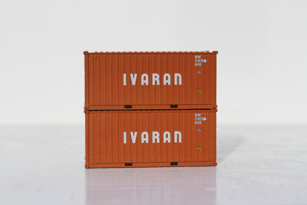 IVARAN 20' Std. height containers with Magnetic system, Corrugated-side. JTC-205358