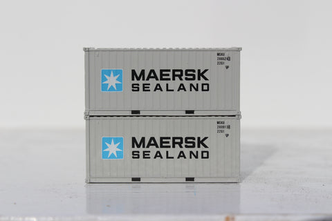 MAERSK SEALAND 20' Std. height containers with Magnetic system, Corrugated-side. JTC-205334