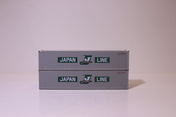 JAPAN LINE 40' Standard height (8'6") Smooth-side containers . JTC # 405659