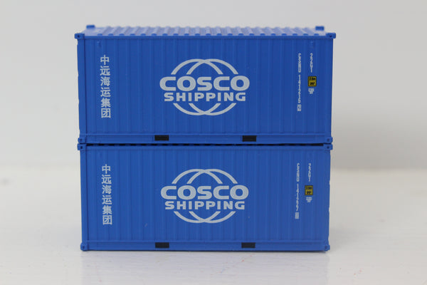 COSCO SHIPPING 20' Std. height containers with Magnetic system, Corrugated-side. JTC-205315