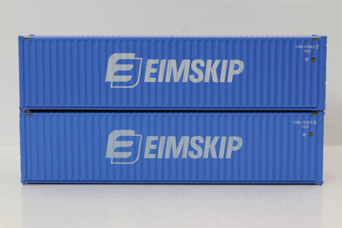 EIMSKIP 40' HIGH CUBE containers with Magnetic system, Corrugated-side. JTC # 405137