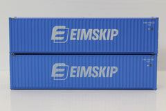 EIMSKIP 40' HIGH CUBE containers with Magnetic system, Corrugated-side. JTC # 405137