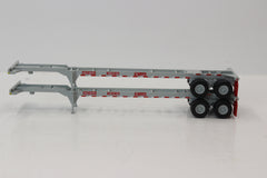 K-LINE  (Gray) 2pk 40' CHASSIS for 40' containers.  JTC #142006 SOLD OUT