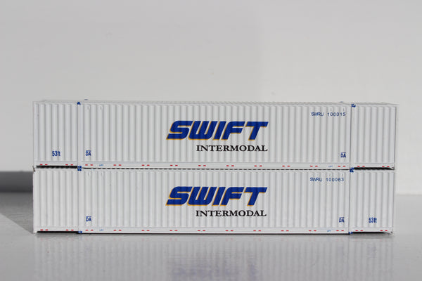 SWIFT 53' HIGH CUBE 6-42-6 corrugated containers with Magnetic system ...