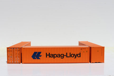 HAPAG-LlOYD 40' HIGH CUBE containers with Magnetic system, Corrugated-side. JTC # 405111 SOLD OUT