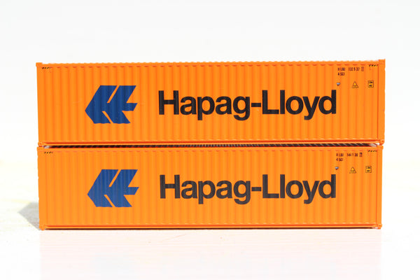 HAPAG-LlOYD 40' HIGH CUBE containers with Magnetic system, Corrugated-side. JTC # 405111 SOLD OUT