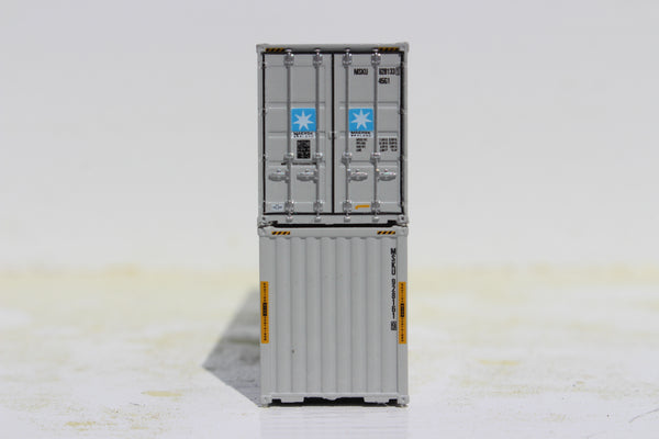 MAERSK SEALAND Set#3 40' HIGH CUBE containers with Magnetic system, Corrugated-side. JTC # 405117 SOLD OUT