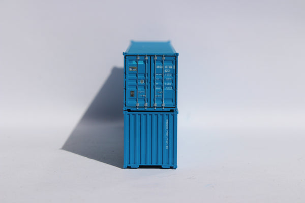 BEACON (blue patch) - JTC # 405318 40' Standard height (8'6") corrugated side steel containers