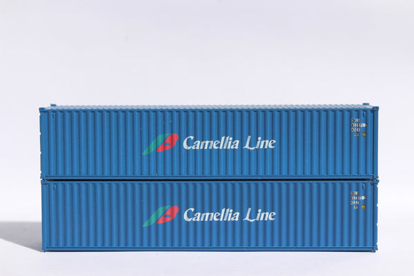 CAMELLIA LINE - JTC # 405316 40' Standard height (8'6") corrugated side steel containers