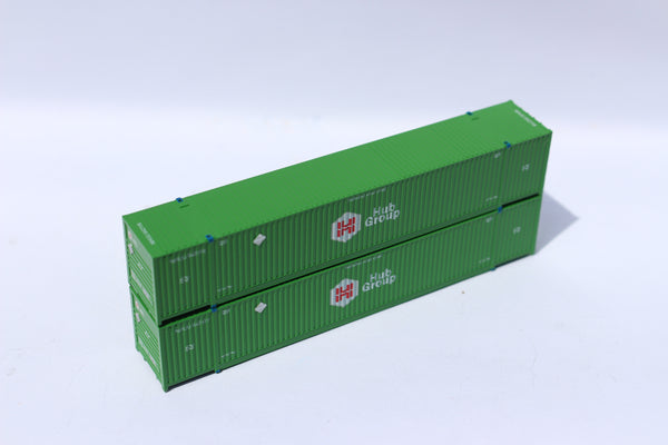 HUB GROUP 53' HIGH CUBE 8-55-8 corrugated containers with stackable Magnetic system. JTC # 537001
