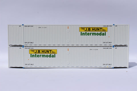 JB HUNT Set #1 53' HIGH CUBE 8-55-8 corrugated containers with stackable Magnetic system. JTC # 537002 SOLD OUT