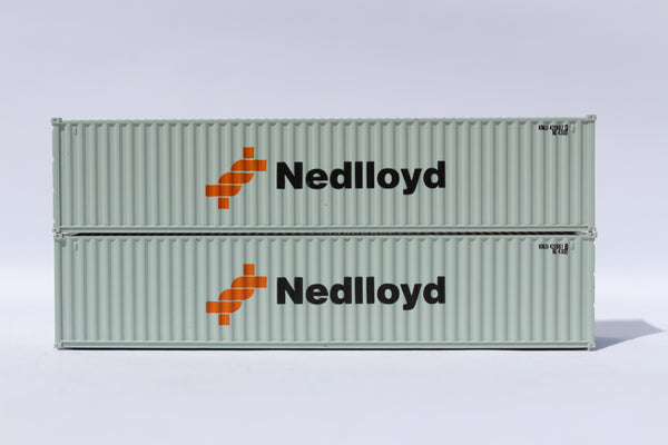 NEDLlOYD (gray)- JTC # 405315 40' Standard height (8'6") corrugated side steel containers