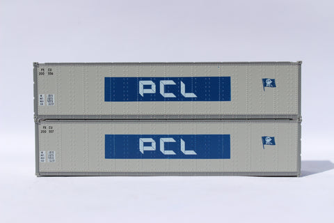 PCL 40' Standard height (8'6") Smooth-side containers. 405661