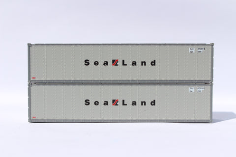 SEALAND 40' Standard height (8'6") Smooth-side containers . JTC # 405662