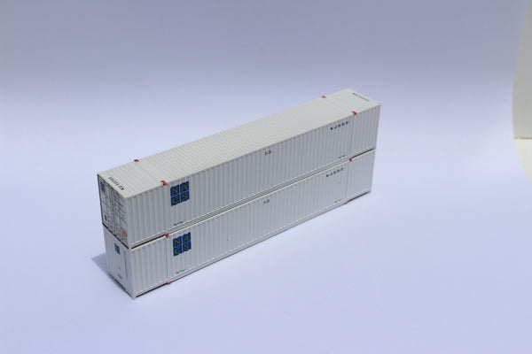NACS 53' HIGH CUBE, 6-42-6 corrugated containers with Magnetic system, Corrugated-side. JTC #535046