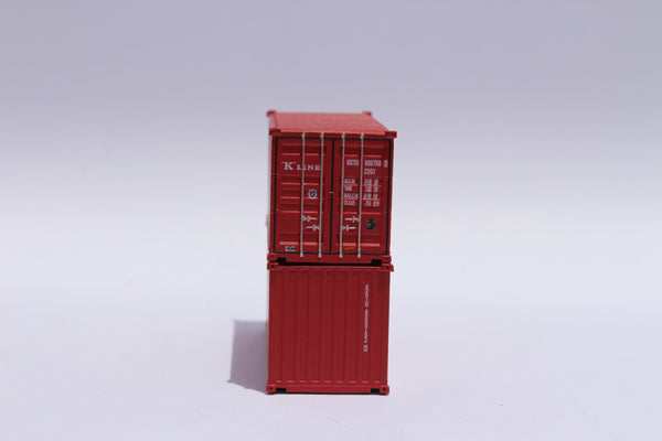 K-LINE 20' Std. height containers with Magnetic system, Corrugated-side. JTC-205311