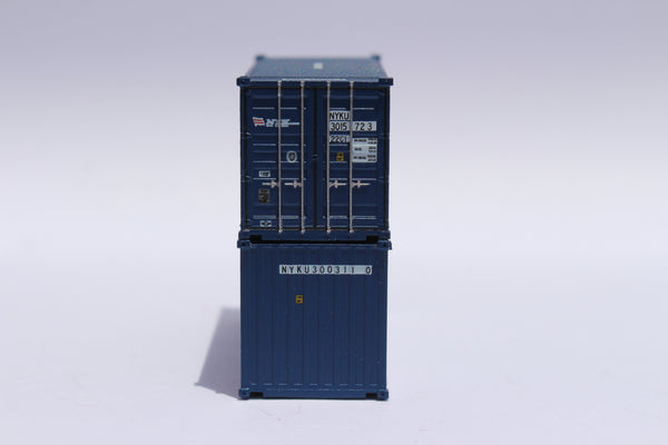 NYK Logistics 'Megacarrier' 20' Std. height containers with Magnetic system, Corrugated-side. JTC-205314