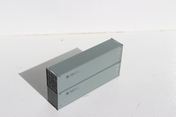 TRANSAMERICA TRLU-ex-MOL Patch– 40' HIGH CUBE containers with Magnetic ...