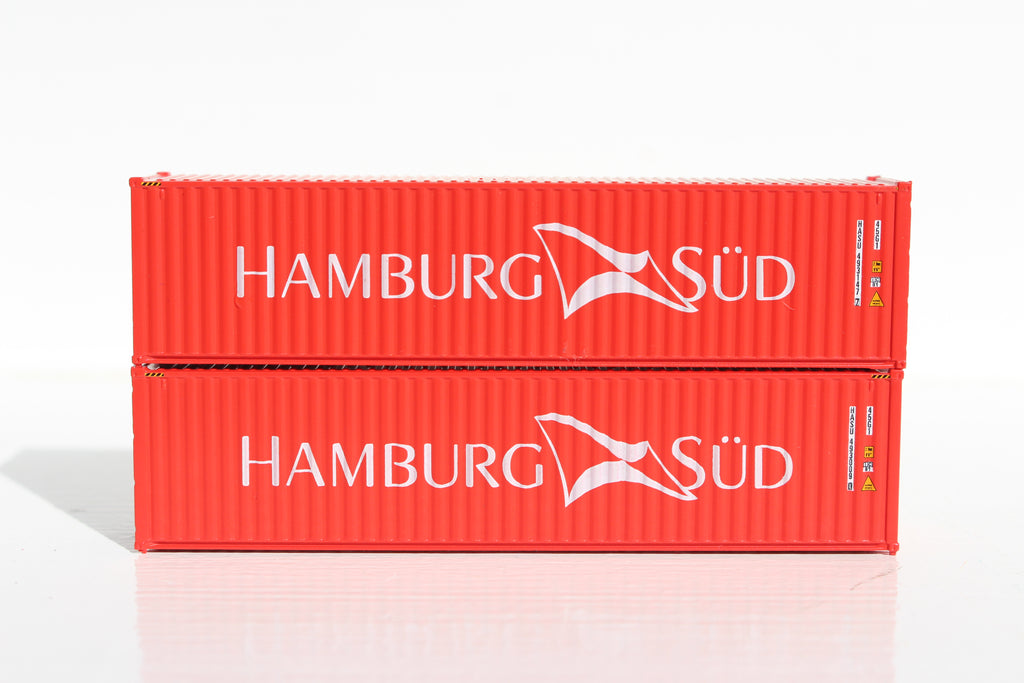 Hamburg Sud– 40' HIGH CUBE containers with Magnetic system, Corrugated-side. JTC # 405047 SOLD OUT