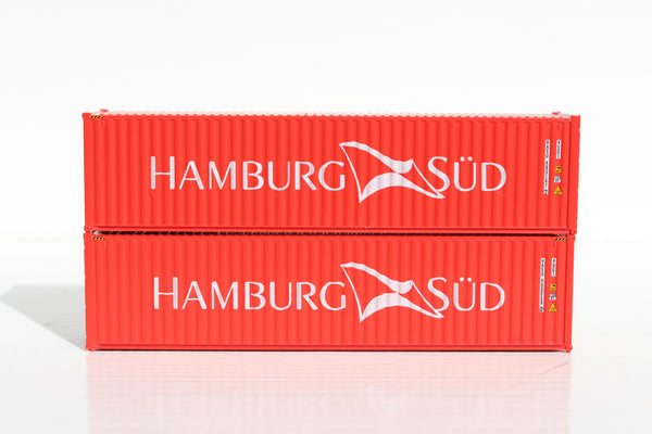 Hamburg Sud– 40' HIGH CUBE containers with Magnetic system, Corrugated-side. JTC # 405047 SOLD OUT