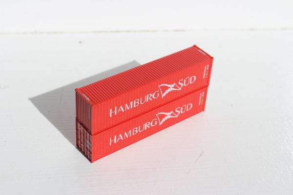 Hamburg Sud– 40' HIGH CUBE containers with Magnetic system, Corrugated-side. JTC # 405047 SOLD OUT