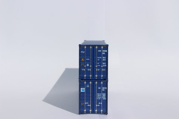 CMA CGM MIX PACK A - 40' HIGH CUBE containers with Magnetic system, Corrugated-side. JTC# 405090M