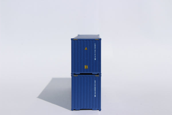 CMA CGM MIX PACK C - 40' HIGH CUBE containers with Magnetic system, Corrugated-side. JTC# 405089M