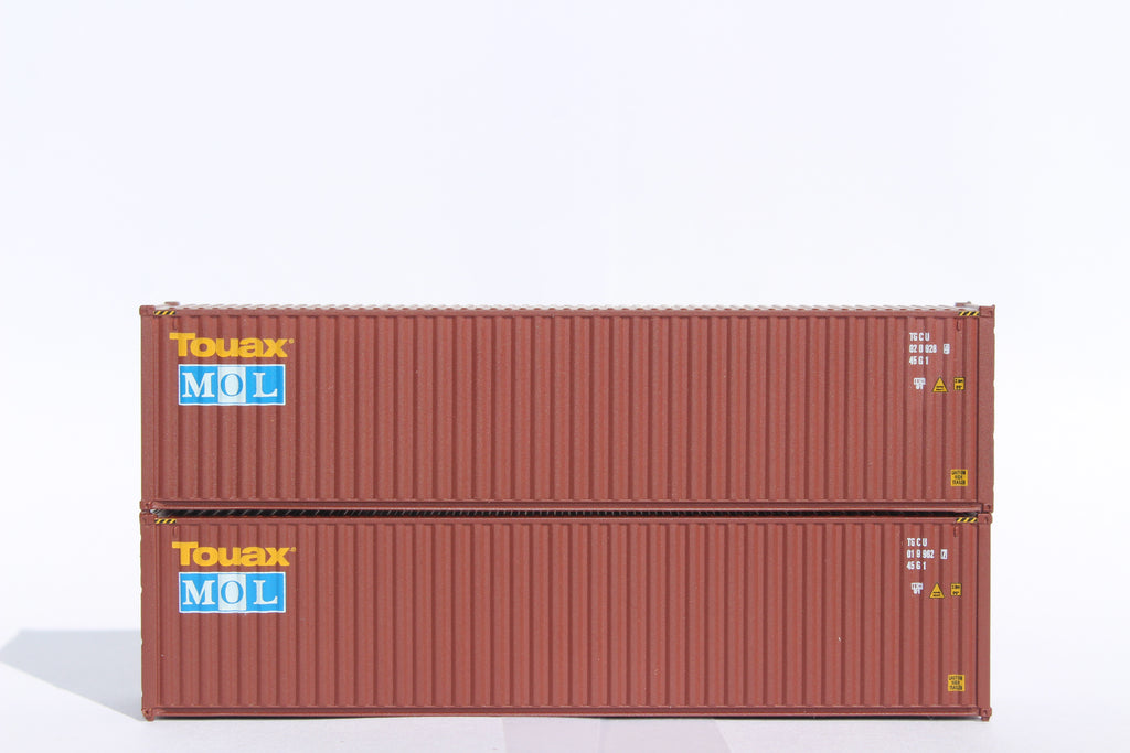 TOUAX / MOL– 40' HIGH CUBE containers with Magnetic system, Corrugated ...