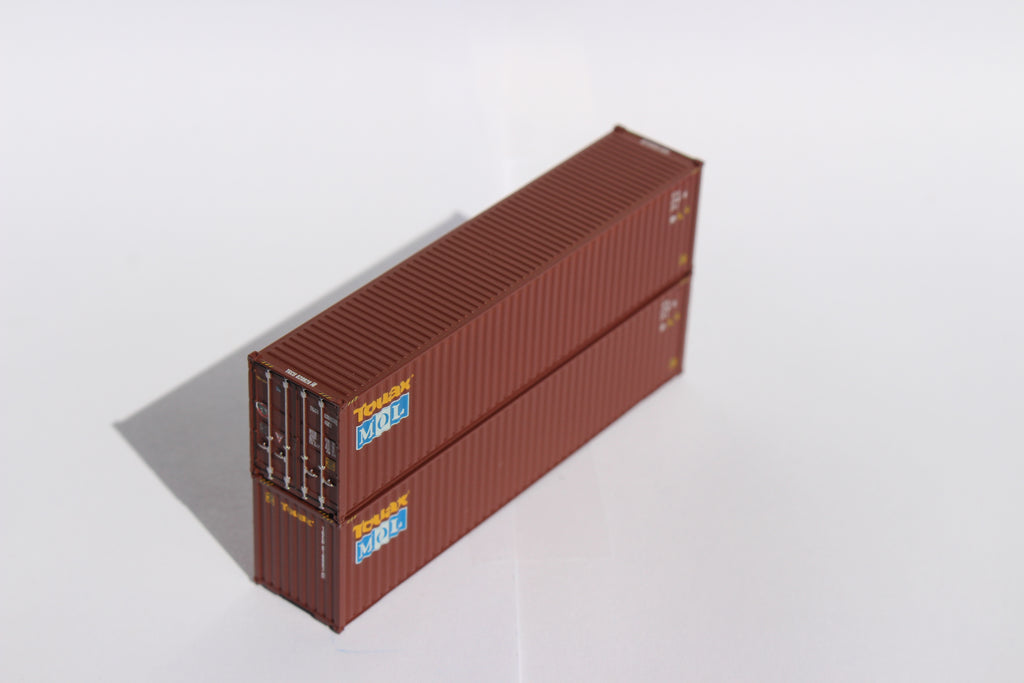TOUAX / MOL– 40' HIGH CUBE containers with Magnetic system, Corrugated ...