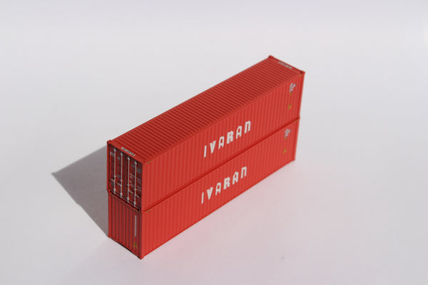 IVARAN– 40' HIGH CUBE containers with Magnetic system, Corrugated-side. JTC # 405058