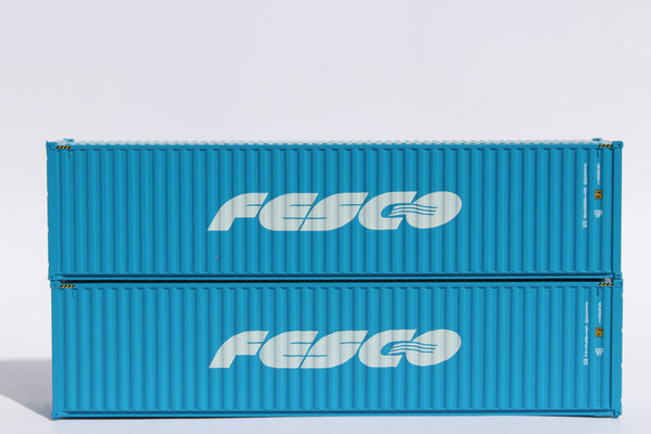 FESCO– 40' HIGH CUBE containers with Magnetic system, Corrugated-side. JTC # 405087