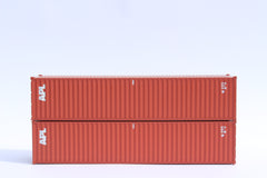 APL (brown) JTC # 405302 APL 40' Standard height (8'6") corrugated side steel containers