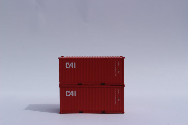 CAI 20' Std. height containers with Magnetic system, Corrugated-side. JTC-205330