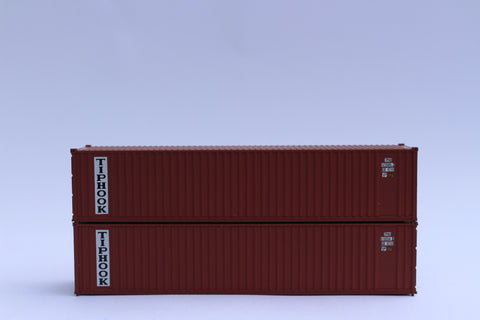 TIPHOOK - JTC # 405511 40' Standard height (8'6") corrugated PANEL side steel containers