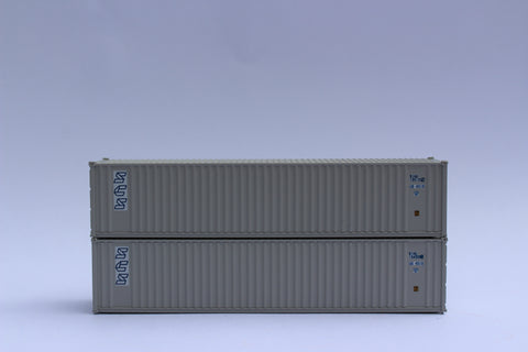 SCS (Scandinavian Cargo Sea) - JTC # 405512 40' Standard height (8'6") corrugated PANEL side steel containers