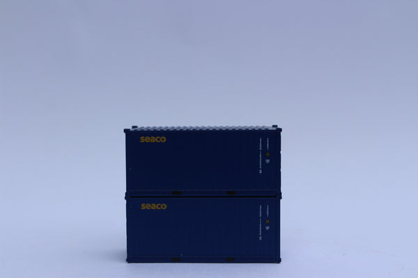 SEACO 20' Std. height containers with Magnetic system, Corrugated-side ...
