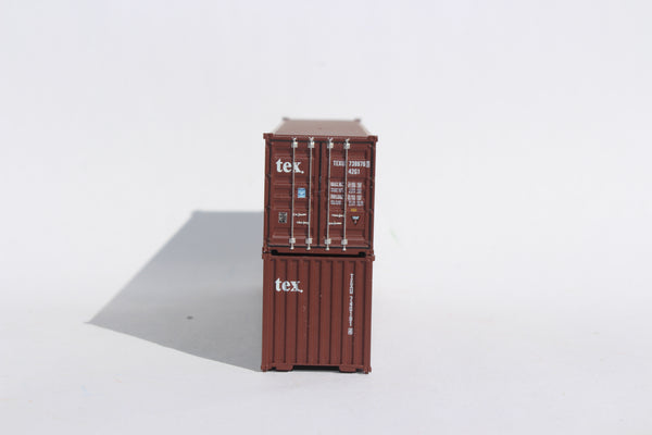 TEX  40' Std. height containers with Magnetic system, Corrugated-side. JTC-405327
