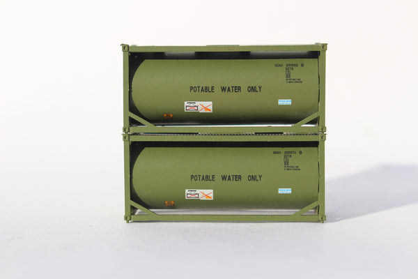 Military Series 20' Standard Tank Container (full wrap around walkway) 205276  SOLD OUT
