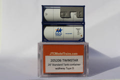 TWINSTAR 20' Standard Tank Container (1/2 Length 3/4 width) 205206