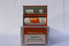 SCF 20' Standard Tank Container ( Full length 3/4 around walkway) 205225