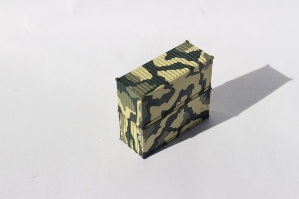 US ARMY CAMO 'A', MILITARY SERIES 20' Std. height containers with Magnetic system, JTC-205387    SOLD OUT