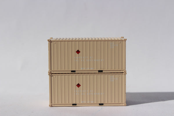 USFU, (US Air Force)  MILITARY SERIES 20' Std. height containers with Magnetic system, JTC-205453