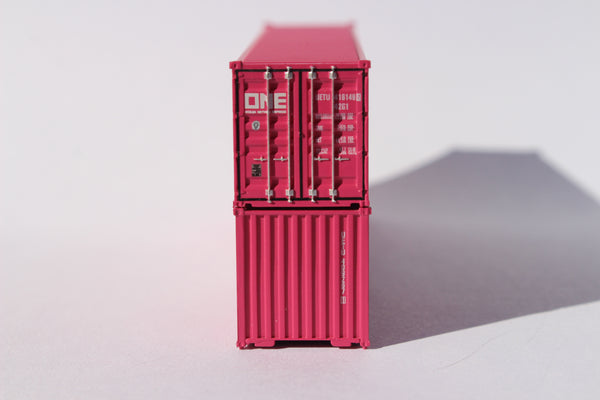 ONE (magenta) UETU- JTC # 405337 40' Standard height (8'6") corrugated side set #4