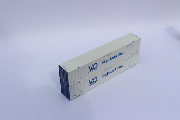"VS" V & O 53' HIGH CUBE 6-42-6 corrugated containers. JTC# 535086