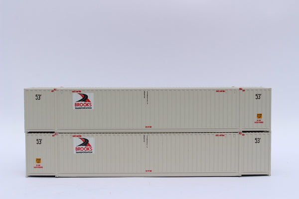 "VS" Brooks Transportation 53' HIGH CUBE 6-42-6 corrugated containers with Magnetic system. JTC# 535091