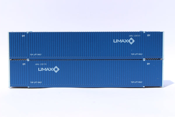 UMAX UP/CSX domestic program - 53' HIGH CUBE 8-55-8 corrugated containers with Magnetic system. JTC # 537010