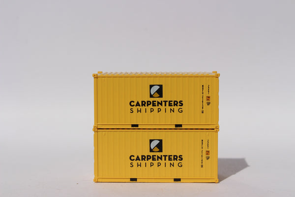 CARPENTERS SHIPPING 20' Std. height containers with Magnetic system, Corrugated-side. JTC-205429