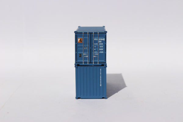 RAFFLES 20' Std. height containers with Magnetic system, Corrugated-side. JTC-205384