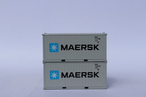 MAERSK (MSKU) 20' Std. height containers with Magnetic system, Corrugated-side. JTC-205333